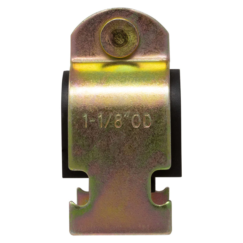 Rubber Cushion Strut Clamp 1" NOM (1-1/8" OD) for Mounting Copper Piping, PEX Pipe, CVPC Tubing to Strut Channels [5 Pack] 1" NOM (1-1/8" OD)
