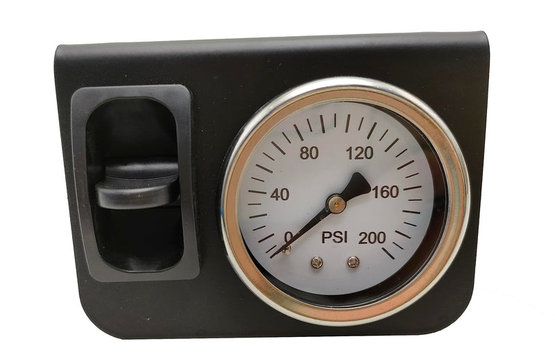 in Cab Single Air Gauge Control Kit with Paddle Switch for Air Suspension Kit