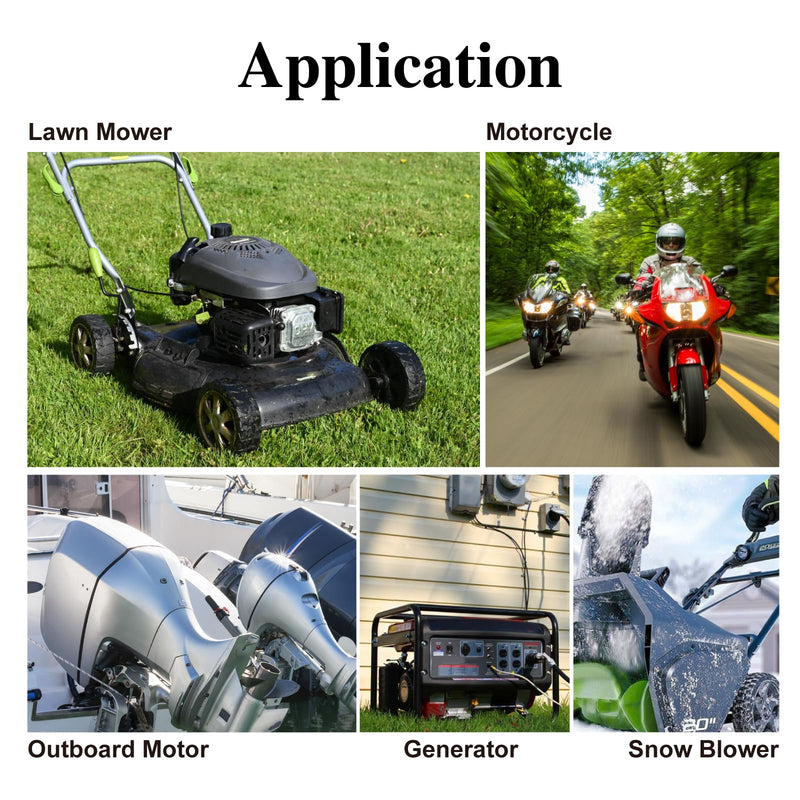 Digital Tach Hour Maintenance Meter with Backlight Built-in Battery Waterproof Programmable Engine Firing Patterns use for Lawn Mower Motorcycle Outboard Motor Generator Snow Blower