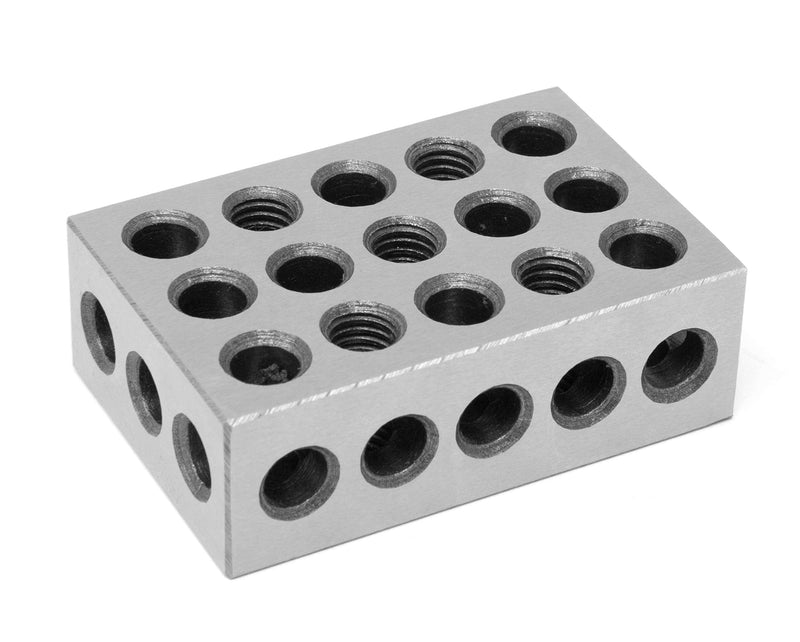 WEN 10423 3 x 2 x 1-Inch Steel-Hardened Precision 123 Blocks, Two Pack 1 x 2 x 3 in