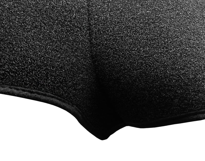 Yiz Dash Cover Mat Custom Fit for 1981-1991 Chevrolet Chevy C/K/R/V Series Suburban Blazer,GMC C/K/R/V Series Jimmy,Dashboard Cover Pad Cap Carpet Protector (Black) J22 black