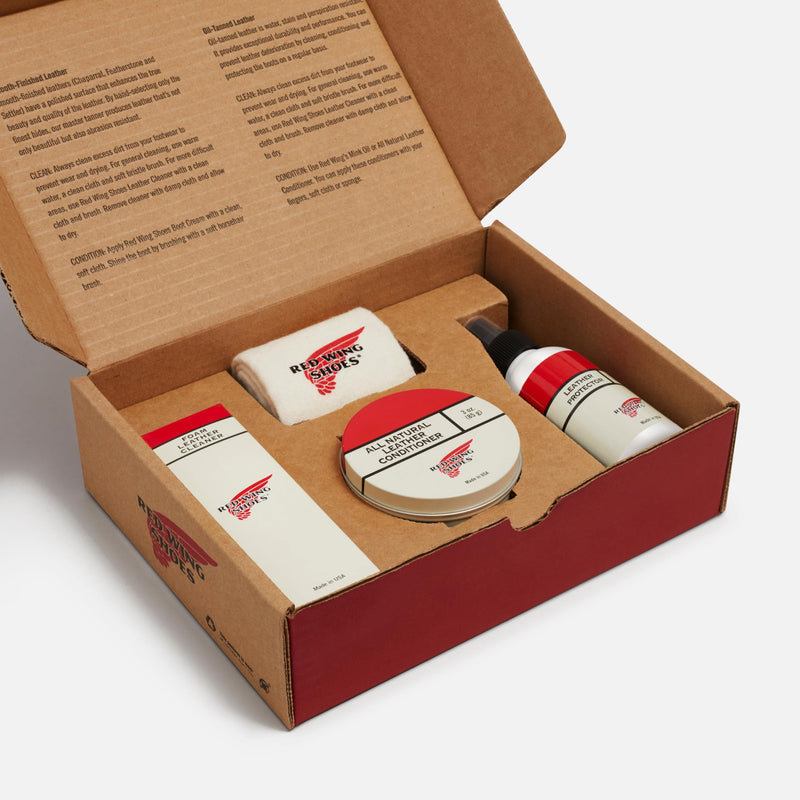 Red Wing Shoes Oil-Tanned Leather Care Kit