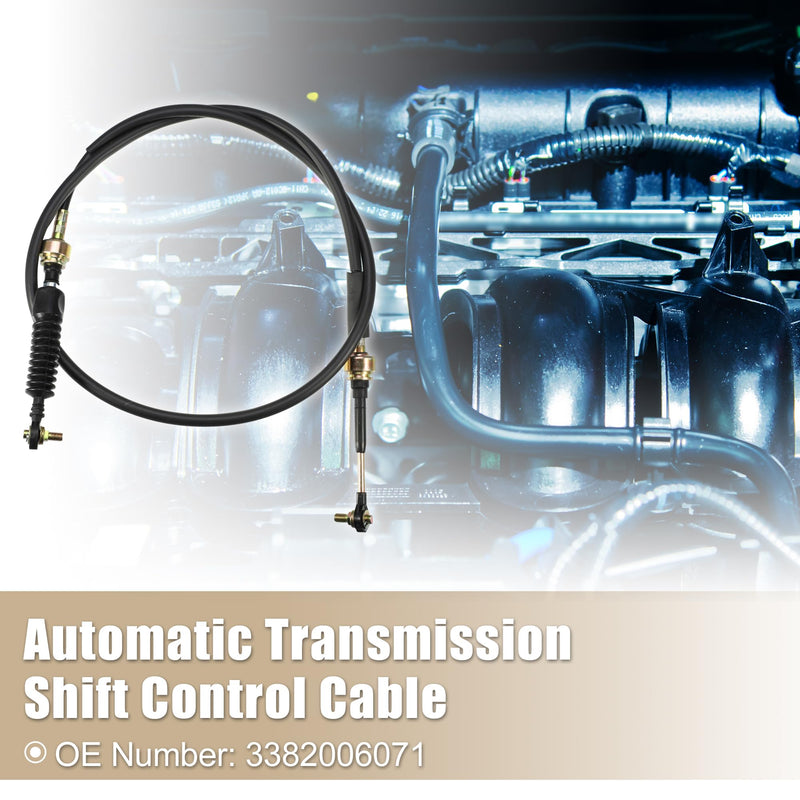 uxcell Automatic Transmission Shifter Cable Gear Shift Control Lever Selector Cable No.3382006071 for Toyota Camry 1997-2001