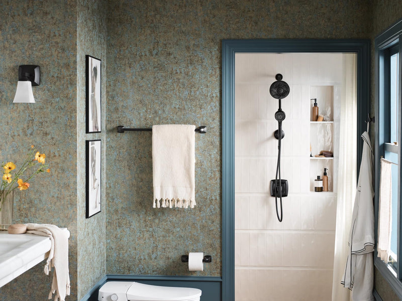 Moen YB5108BLVoss Pivoting Toilet Paper Holder
