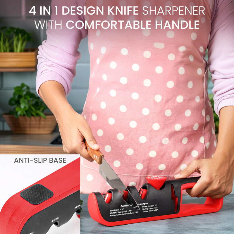 Kitchen Knife Sharpeners 3 Adjustable Sharpening Angle