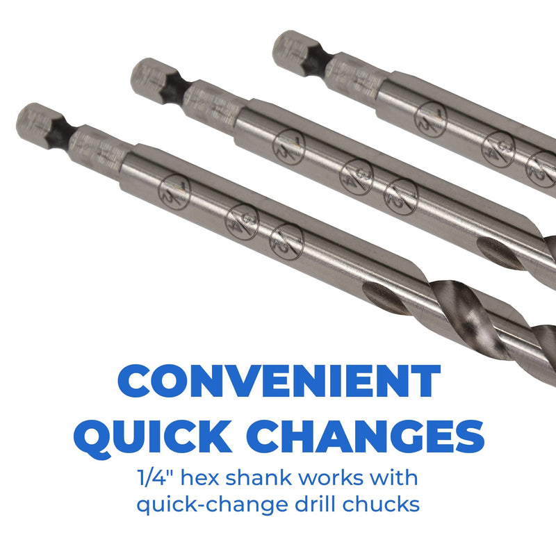 Kreg Easy-Set Pocket-Hole Drill Bit - Precision Drill Bit for Accurate Pocket Hole Drilling - Woodworking Tool - for Materials 1/2" to 1-1/2" Thick - KPHA300-2 Count 2
