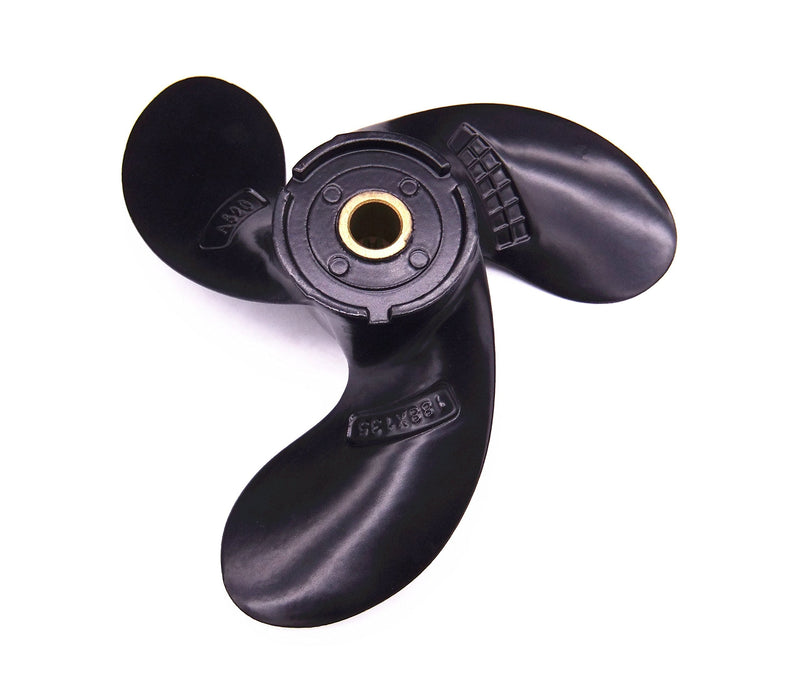 SouthMarine 58110-97JA0-019 Aluminum Alloy Propeller for Suzuki 2.5hp DF2.5 Outboard Motors A520 7 1/2x6
