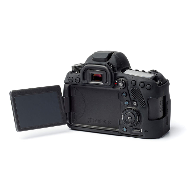 easyCover Silicone Protection Case for Canon 6D Mark II Camera, Black