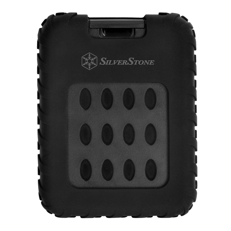 SilverStone Technology Military Grade-IP65 and Dust Proof External 2.5" SATA Drive Enclosure with USB 3.0 MMS01B IP65 Dust-proof