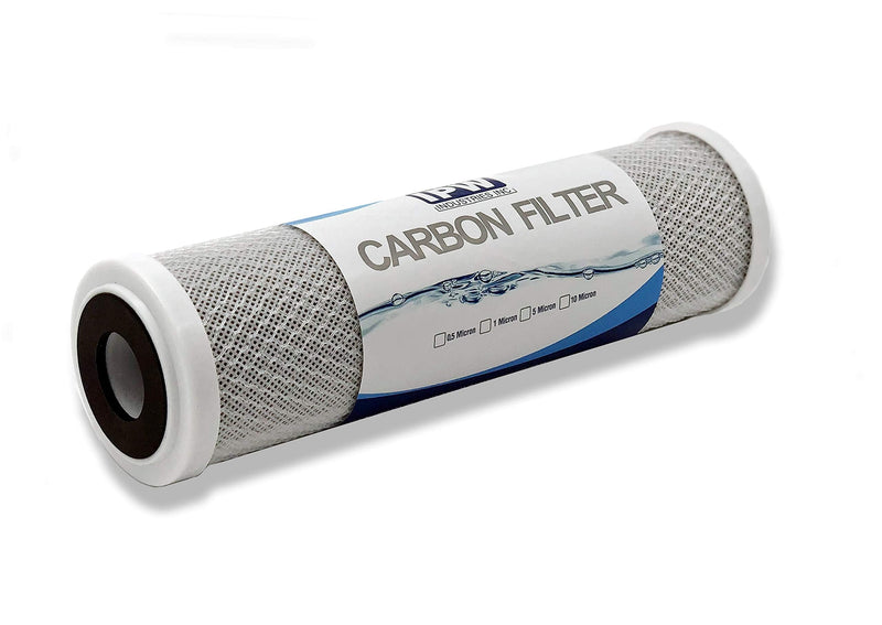 IPW Industries Inc. | 2-Pack WaterPur (CCI-10-CLW) Activated Carbon/Carbon Block Filter for Reverse Osmosis Water Filter Replacement & Water Purifier 2 Count (Pack of 1)