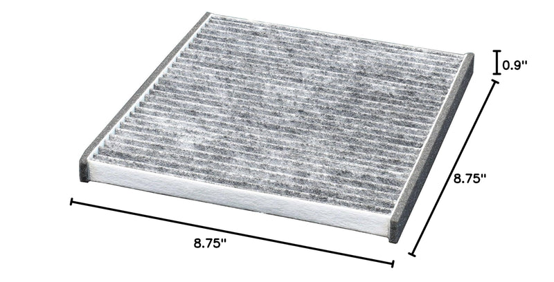 EPAuto CP132 (CF10132) Cabin Air Filter with Activated Carbon, Replacement for Toyota Camry, Sienna, Avalon, Solara; Lexus RX350, GX470, RX330, RX400h, ES300, ES330 - Fits Select Models 2000-2010