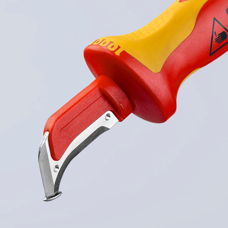 KNIPEX 98 55 1,000V Insulated Dismantling Knife