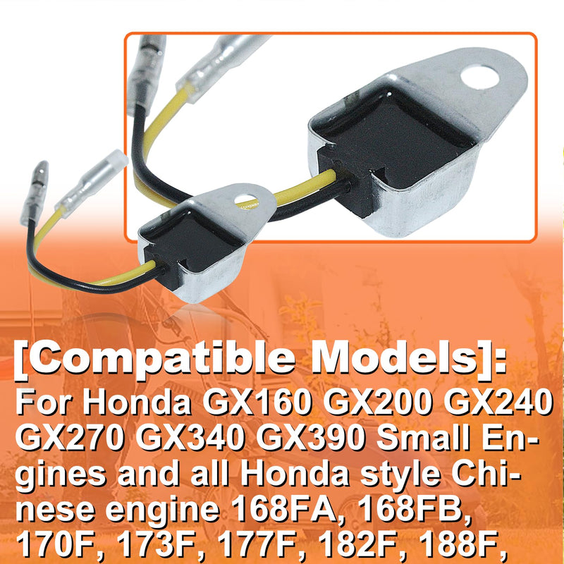 Low Oil Alert Sensor Kit for Honda GX160 GX200 GX240 GX270 GX340 GX390 Small Engines and All Honda Style Chinese Engine 168FA, 168FB, 170F, 173F, 177F, 182F, 188F, 190F