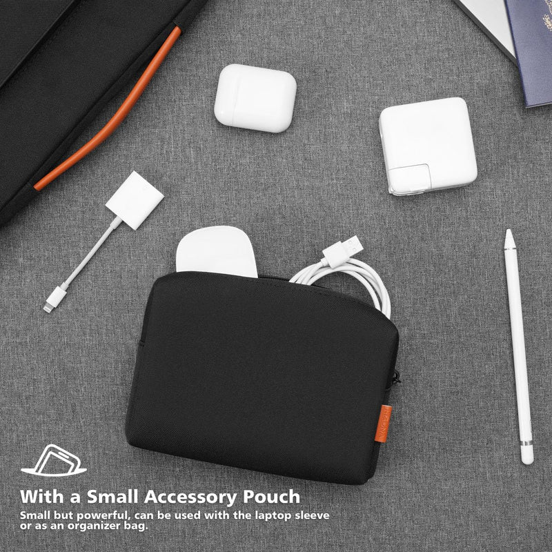 KIZUNA Laptop Sleeve Case 17 Inch Computer Carrying Bag for 17.3" Lenovo ThinkBook Plus/IdeaPad 3i Gen7/LG gram 17/ASUS Vivobook/ZenBook Pro/MSI 17/Dell XPS/HP Envy/Dell G7,Black Black