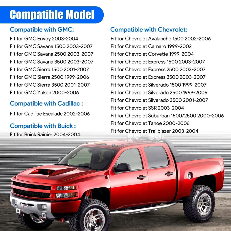  [AUSTRALIA] - Crankshaft & Camshaft Position Sensor Fit for 1999-2007 Avalanche Silverado Savana Sierra 1500,for Hummer H2 Yukon Replaces 213354 12561211 PC278T