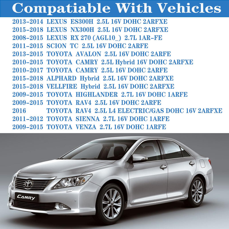 VS50825R Lexus ES300h NX300h Scion tC Camry 2.5L Valve Cover Gasket Highlander RAV4 Sienna Venza 2.7L 2010 2011 2012 2013 2014 2015 2016 2017 2018 2019 2020 VS50721 VS 50825 R