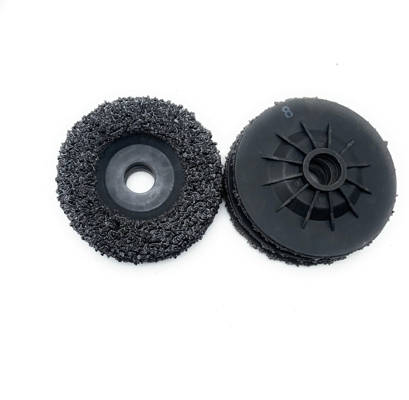 SIGNI 5 Pack SiC Plastic Back Grinding Wheel for Granite/Marble/Concrete and Glasses (4.5 INCH, 8 GRIT) 4.5 INCH