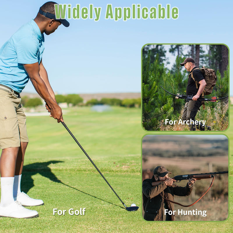 Golf Rangefinder & Hunting Range Finder with Slope Switch | 1300 Yards, 6X Magnification, Rechargeable Battery, Magnet Stripe, Flag Pole Locking Vibration, Golfing Accessories for Men