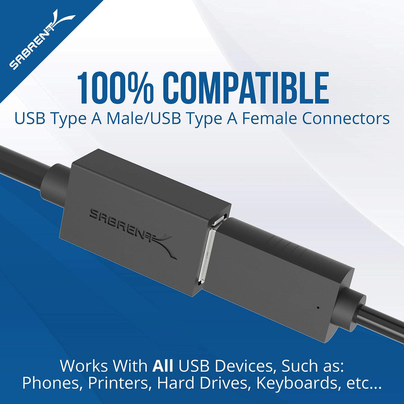 7 Port USB 3.0 Hub with Individual Power Switches and LEDs Includes 36W 12V/3A Power Adapter+USB 3.0 Extension Cable A Male to A Female [Black] 6 Feet