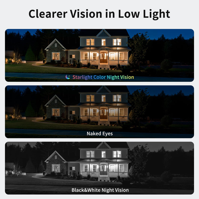 2K No-Drill Window Camera, WiFi Window Cameras for Home Security, 2 Pack | 2.4GHz & 5GHz WiFi, Anti-Glare, Magnetic Mounted, Color Night Vision, 24/7, Apartment Security, Human & Motion Detection