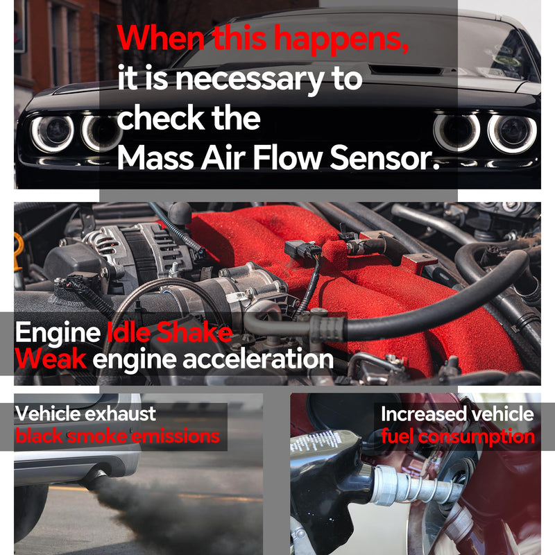 Mass Air Flow Sensor Meter MAF Compatible with Chevrolet Cruze Sonic 1.4L 1.8L Trax 1.4L Cruze Limited 1.4L 1.8L & Buick Encore 1.4L Verano Replace OE 0280218419 ONLY