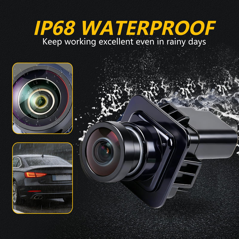 Backup Camera Compatible with 2010-2014 F150, 2015-20 Mustang & 2015-19 MKC | Reverse Parking Assist Camera, 170° Ultra-Wide Field of View, Plug & Play, Replace EL3T-19G490-AA EL3Z-19G490-D BL3Z-19G490-B