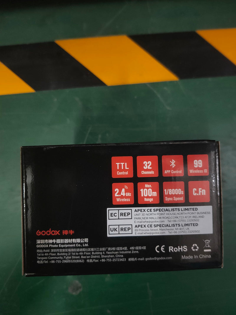 GODOX X2T-S TTL Trigger Flash 1/8000s HSS TTL Manual Function for Sony Cameras with Clean Cloth (X2T-S)