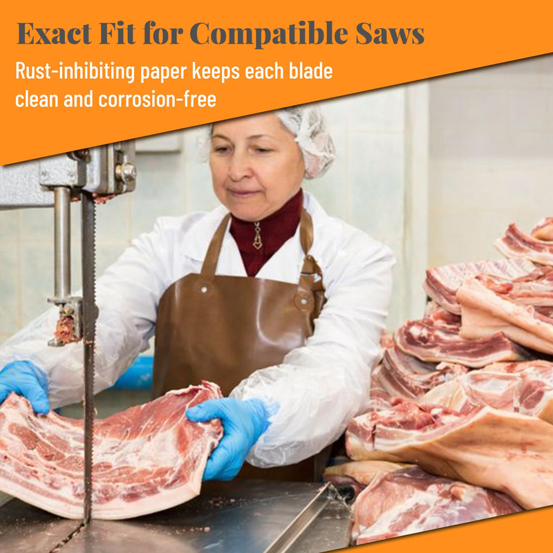 Cutlery Mania 4 Pack Meat Band Saw Blade 5/8x.022x4TPIx 98 inch