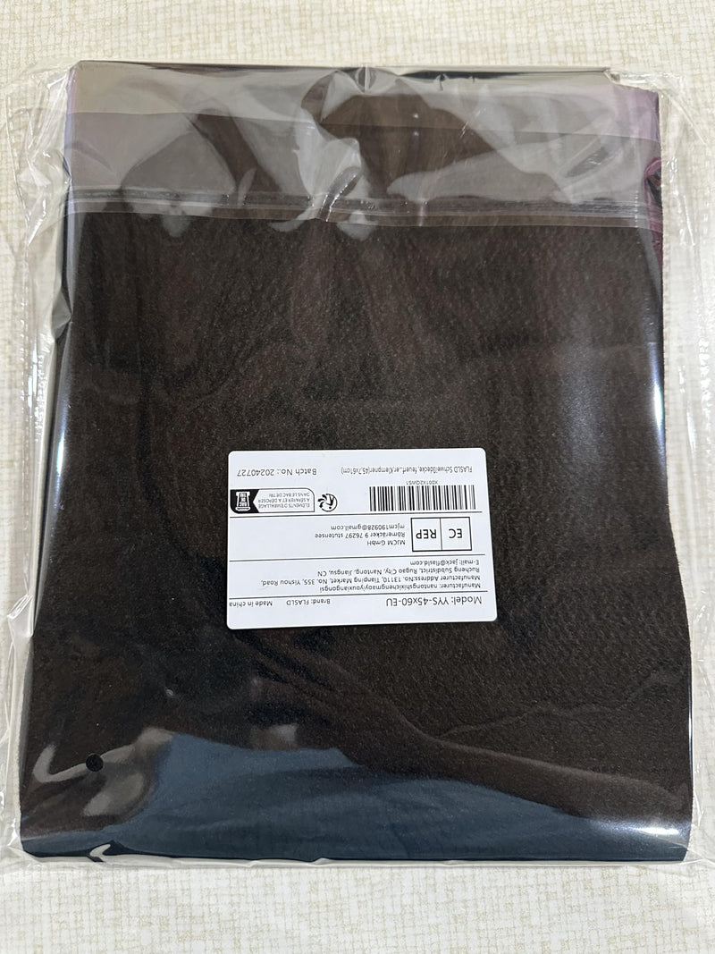 FLASLD Welding Blanket Fireproof Mat Heat Resistant Material Up To 1800°F Flame Retardant Fabric Carbon Felt for Grill Stove Pit Soldering Welders Plumbers (18×24 inch) 18×24 inch