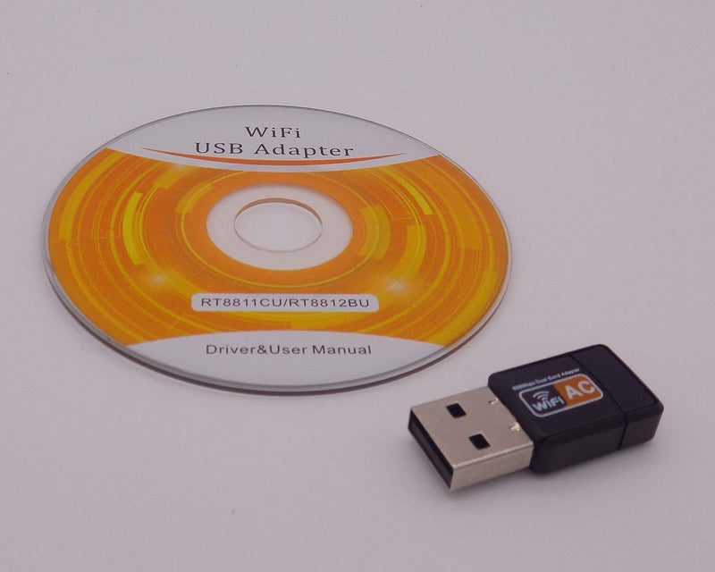 USB WiFi Adapter, AC600 Mbps Dual Band 2.4/5Ghz Wireless Mini Network Adapter 802.11 , Support PC Desktop Laptop MAC Book Windows Notebook