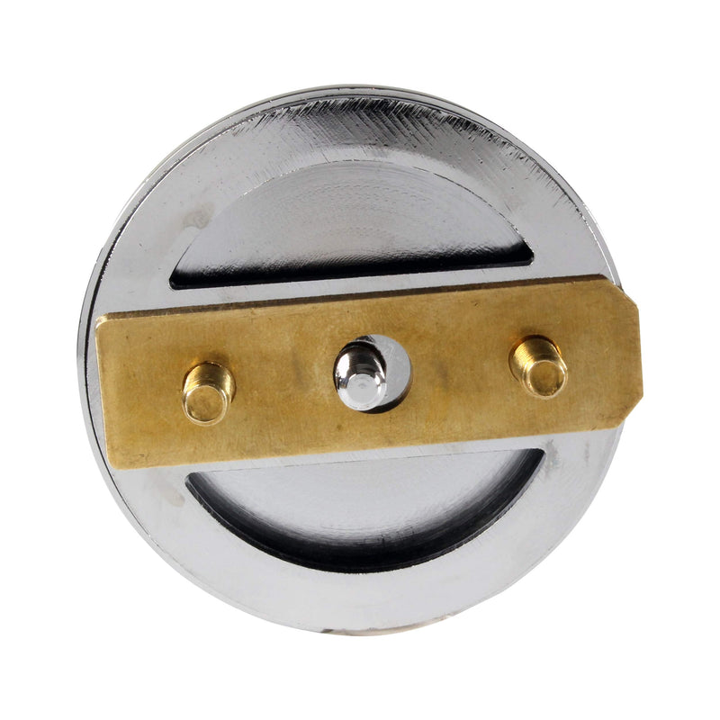 Westbrass Illusionary Overflow Sch. 40 PVC Plumbers Pack with Tip-Toe Bath Drain, Polished Chrome, D593PHRK-26