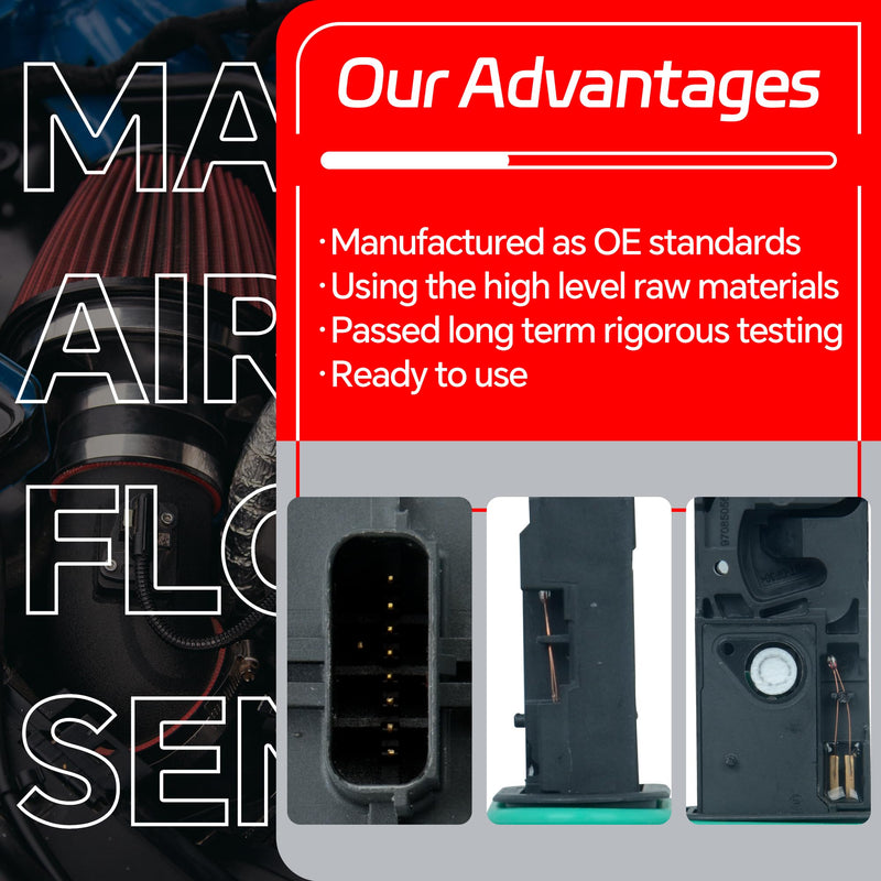 Mass Air Flow Sensor Meter MAF Compatible with Chevrolet Cruze Sonic 1.4L 1.8L Trax 1.4L Cruze Limited 1.4L 1.8L & Buick Encore 1.4L Verano Replace OE 0280218419 ONLY