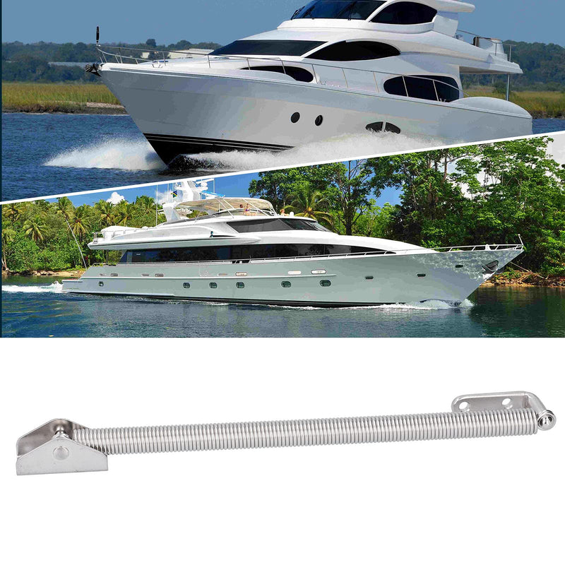 Hatch Spring Holder,10-1/4in Stainless Steel Hatch Spring Adjuster Cabin Door Support Hardware for Marine Boat Yacht Hatch Support Spring