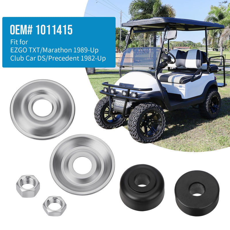 Golf Cart Shock Bushing Kit Compatible With Club Car DS/Precedent 1982-Up EZGO TXT/Marathon 1989-Up, OEM# 1011415