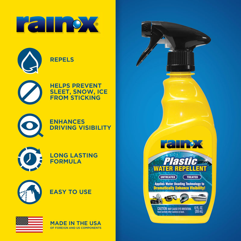 Rain-X 620036 Plastic Treatment - 12 fl. oz. 1 Count (Pack of 1) Pack of 1