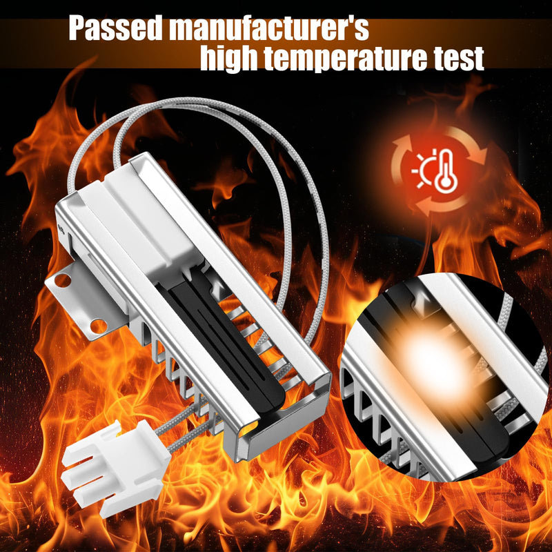 Gas Range Oven Ignitor Replacement Range Oven Temperature Sensor Probe Compatible with Samsung and LG DG94-00520A DG32-00002B EBG61305805 2692271 AP5577941 EAP4241428 PS4241428