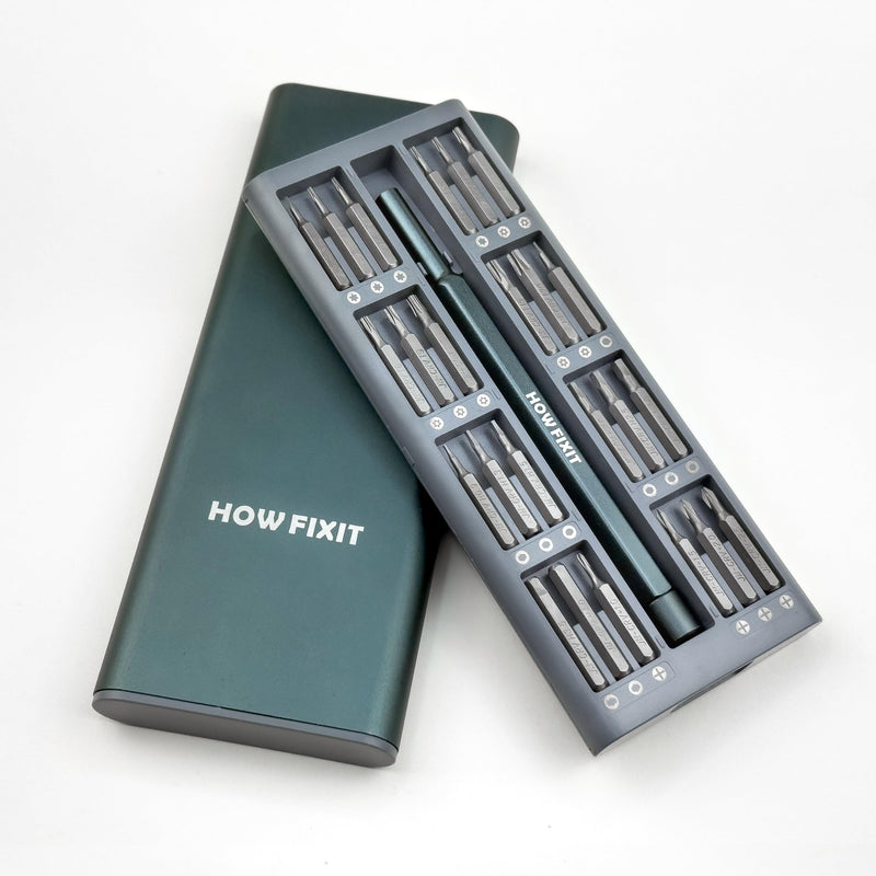 HowFixit PRO 48 Bit Precision Screwdriver Set for iPhone, Smartphone, MacBook, Laptop, Tablet, Camera, Switch, PS5, Xbox, Game Console & Controller Repair