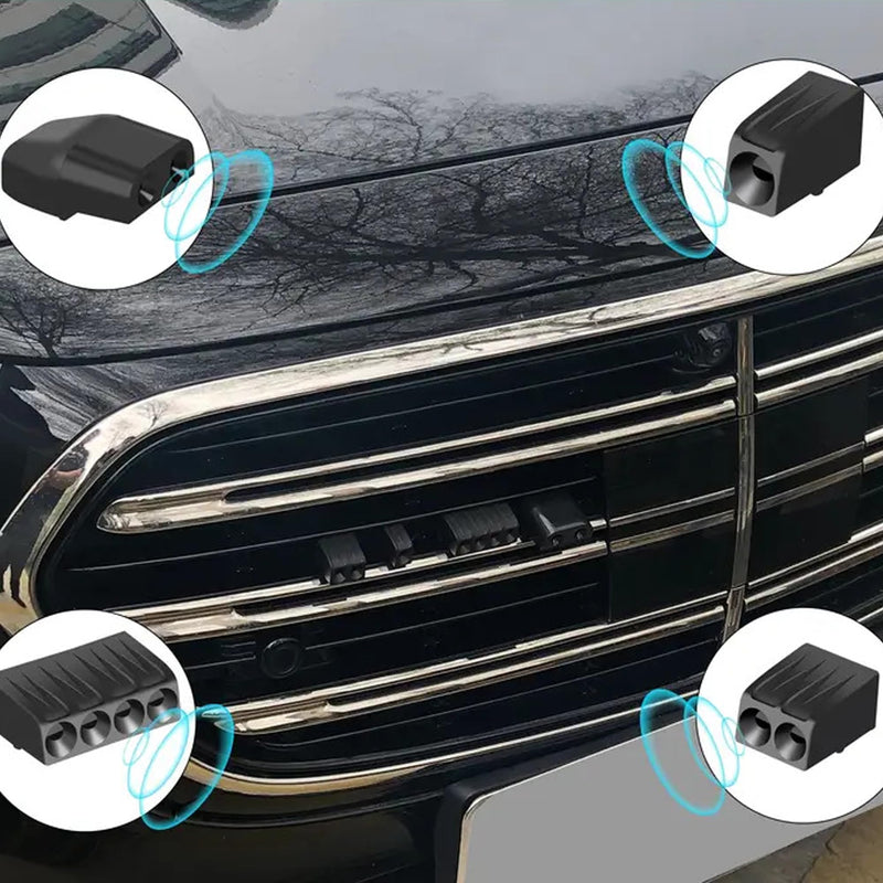 Deer Whistles for Vehicles - Single-Horn Design, Waterproof & High-Frequency Sound, Universal Fit for Cars, Trucks, Motorcycles, RV (12 Packs) - Ideal for Drivers 12 Pack