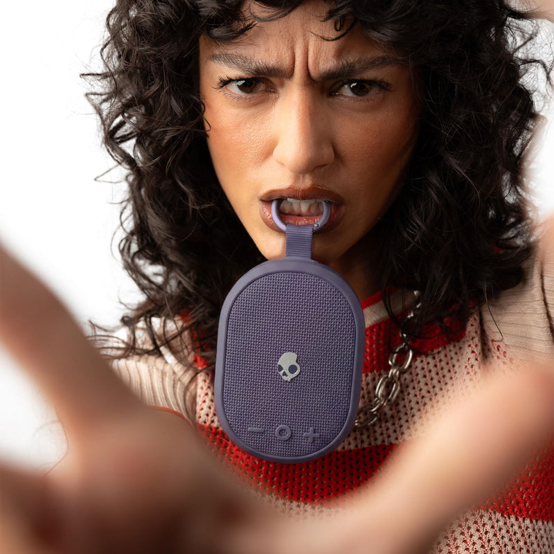 Skullcandy Kilo 2 Wireless Bluetooth Speaker, IPX7, 24-Hour Battery | Waterproof, True Wireless Stereo, Touch Controls, Punchy Bass, Carabiner and Strap Included, Rechargeable Battery Future