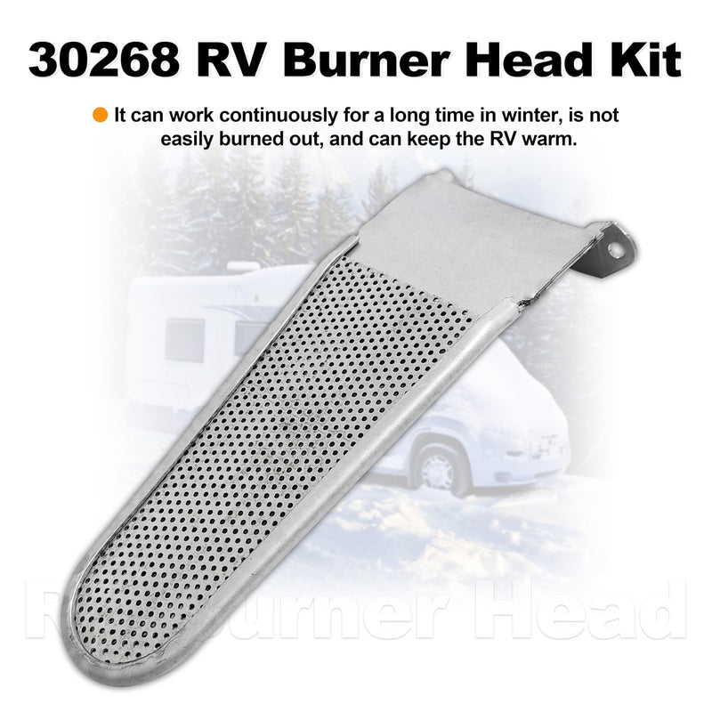 30268 RV Burner Head Kit Replacement for Atwood Compatible with 79, 85, AFS, and AFM Series Furnaces.