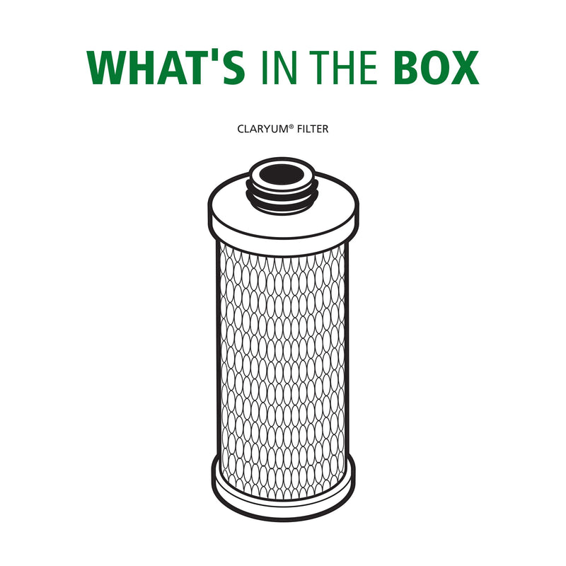 AO Smith Claryum® Filter Replacement for Use with AO-CWM or AO-FF - NSF Certified to Reduce 99% of 78 Harmful Contaminants - Replace Every 6 Months - AO-US-100-R