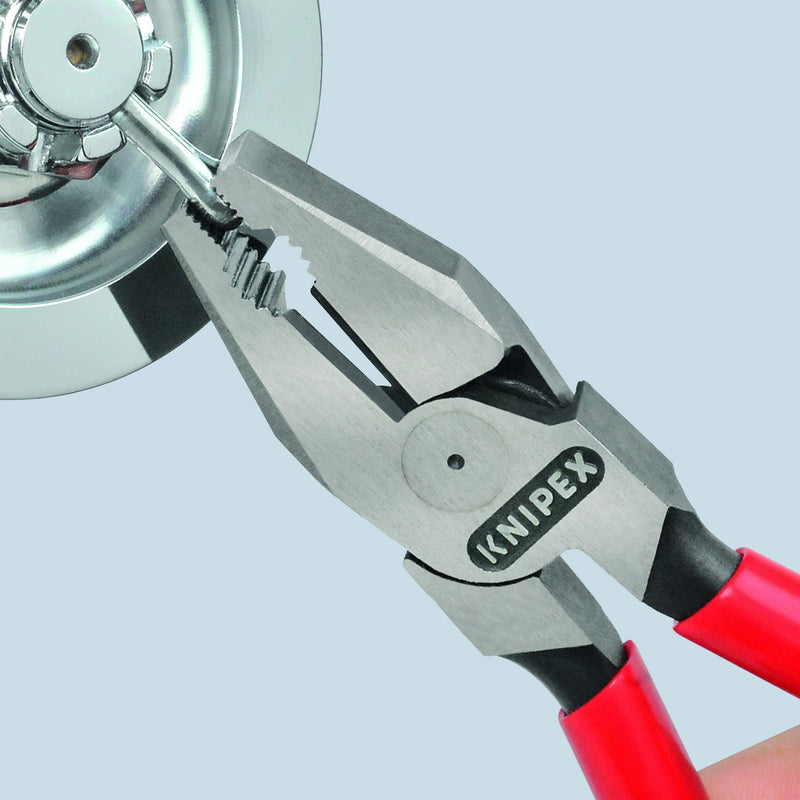 KNIPEX Tools - High Leverage Combination Pliers (0201225SBA), Black