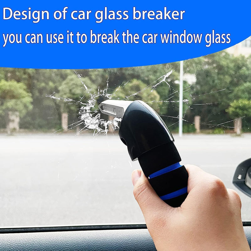 Car Door Handle for Elderly Car Assist Support Handle Multifunction Car Door Latch Bar for Seniors and Handicapped(Blue) Blue