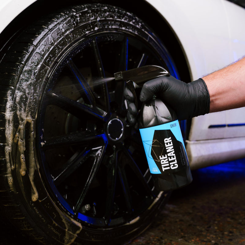 Gyeon Tire Cleaner Advanced Rubber Cleaner For Tires Trim Mats Restores Deep Clean And Preparation Removes Embedded Dirt Grime Dressing Residue Long Lasting Results Detailing Essential 500ml