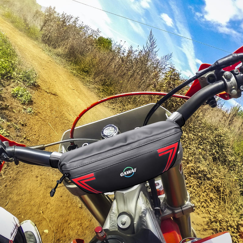 Motorcycle Bag, Universal Motorcycle Handlebar Bag, Waterproof Motorcycle Tool Bag, Bicycle Front Storage Bag for SURRON LIGHT BEE X, S X160, X260, Talaria Sting Segway Electric Dirt Bike