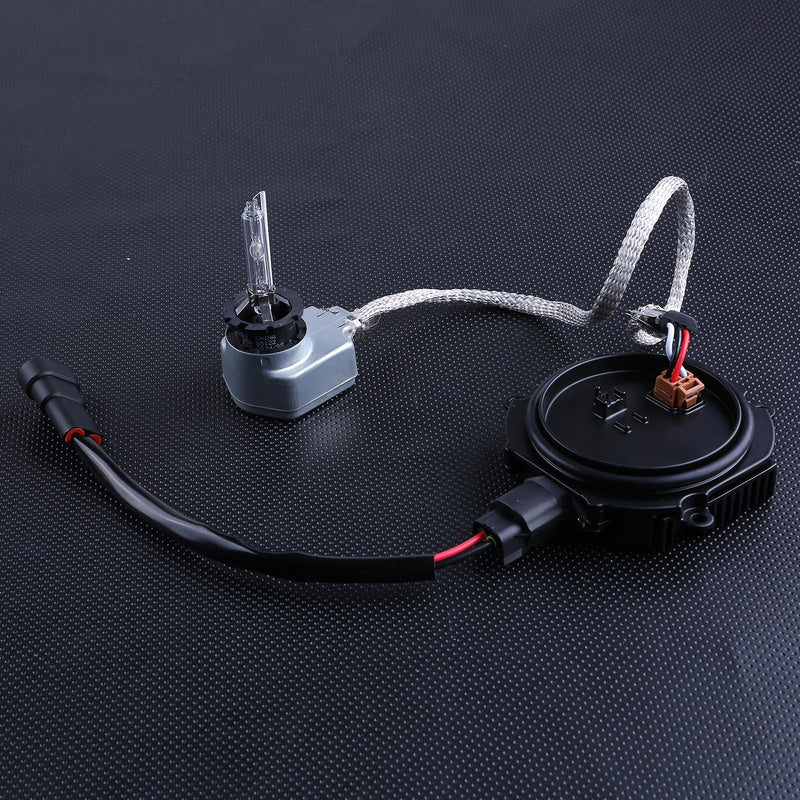 Xenon Headlight Ballast Control Unit with Igniter & D2S Bulb 28474-89904 Fit for Nissan 350Z Altima Maxima Murano Rogue 350ZR, for Infiniti G35 G37 M35 M45 FX35 FX45 Q40 Q50 QX60 QX70 QX80