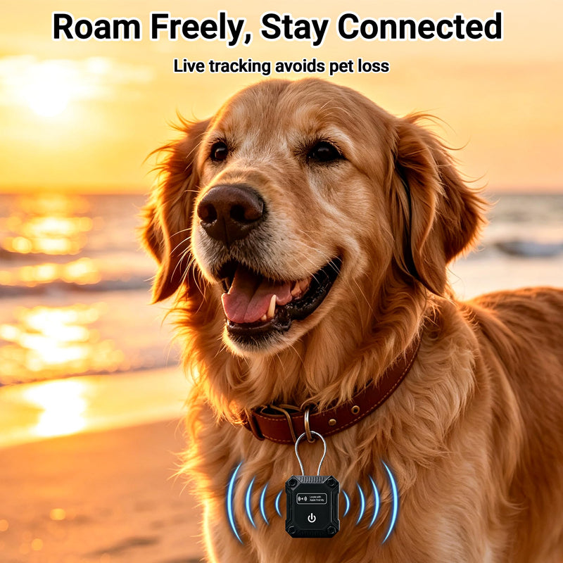 Tracker Tag 2 Pack(iOS Only), Bluetooth Trackers for Apple Find My, 7-Year Battery Life, IP68 Waterproof, Item Finders Smart Tag for Keys, Luggage, Backpack-[Apple MFi Certified] 2 PCS