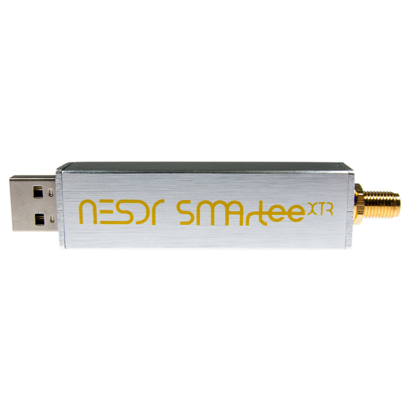 NooElec NESDR Smart XTR SDR - Premium RTL-SDR w/Extended Tuning Range, Aluminum Enclosure, 0.5PPM TCXO, SMA Input. RTL2832U & E4000-Based Software Defined Radio