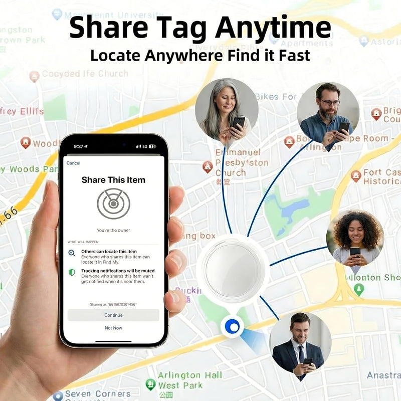 Undetectable GPS Tracker for Vehicles No Subscription Car Locator(iOS Only) | Tracking Devices for Cars Hidden Magnetic Waterproof No Monthly Fee No SIM Card Required Mini Vehicle Tracker for Trucks Moto