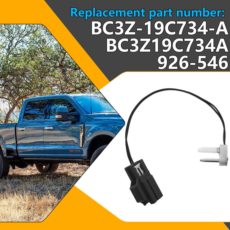  [AUSTRALIA] - A/C Evaporator Temperature Sensor for Ford F-250 F-350 Super Duty 6.2L 6.7L 2011-2016,Replace BC3Z-19C734-A BC3Z19C734A 926-546